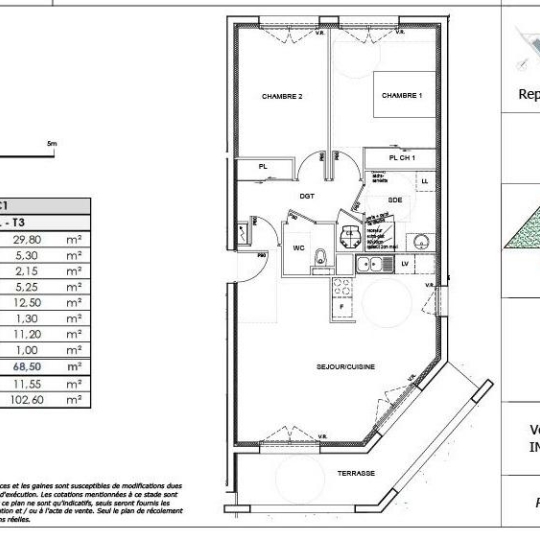  Agence Cosi : Appartement | FAGNIERES (51510) | 69 m2 | 182 800 € 