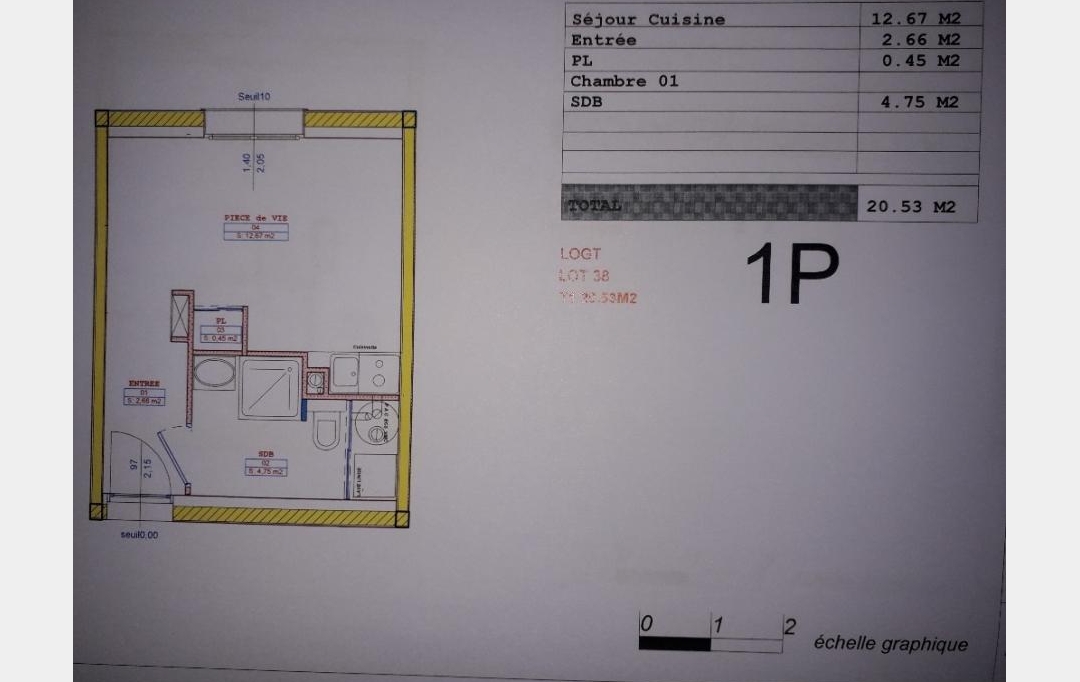Agence Cosi : Appartement | TROYES (10000) | 21 m2 | 281 € 